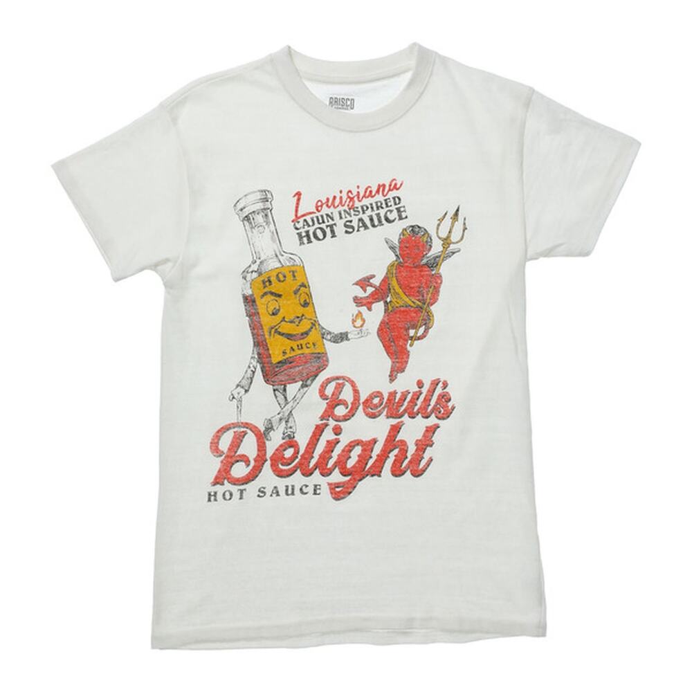 Y2K Streetwear Summer BRISCO Louisiana Cajun Inspired Hot Sauce Graphic T-Shirt